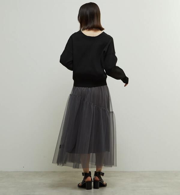 Soffitto「リブ編み前後2WAYニットカーディガン」|カーディガン|