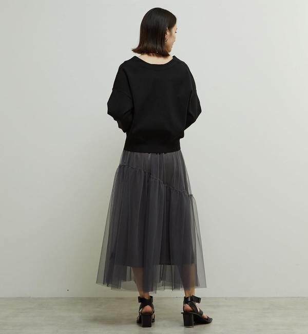 Soffitto「リブ編み前後2WAYニットカーディガン」|カーディガン|