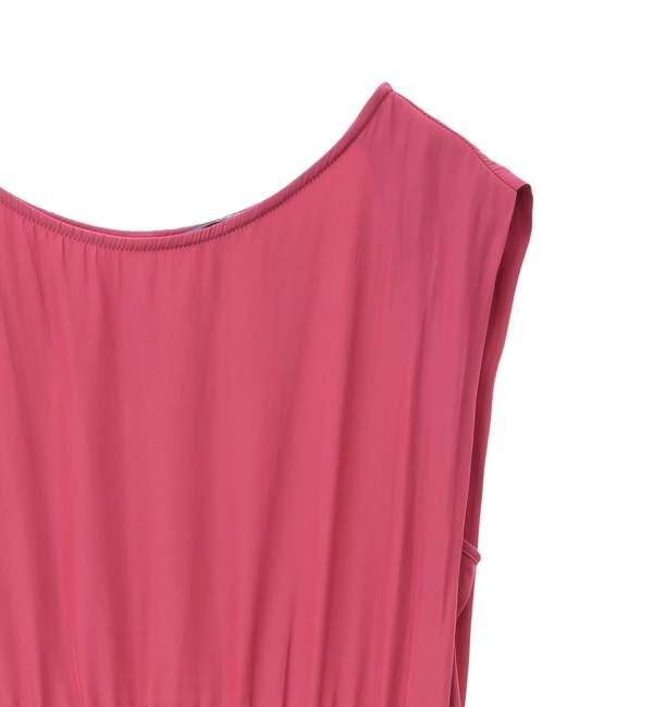 Soffitto「ボートネックギャザーティアードワンピース」|ワンピース|