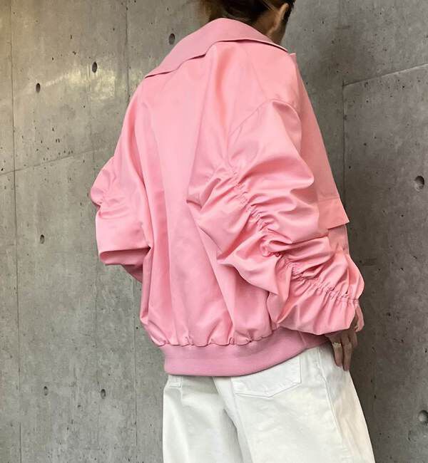 A_「【BIRROT/ビロット】LOVEボンバージャケット」|ブルゾン・スタジャン|