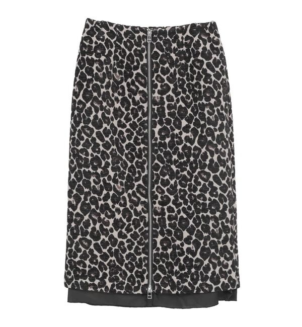 Soffitto「フロントジップミディ丈スカート」|スカート|