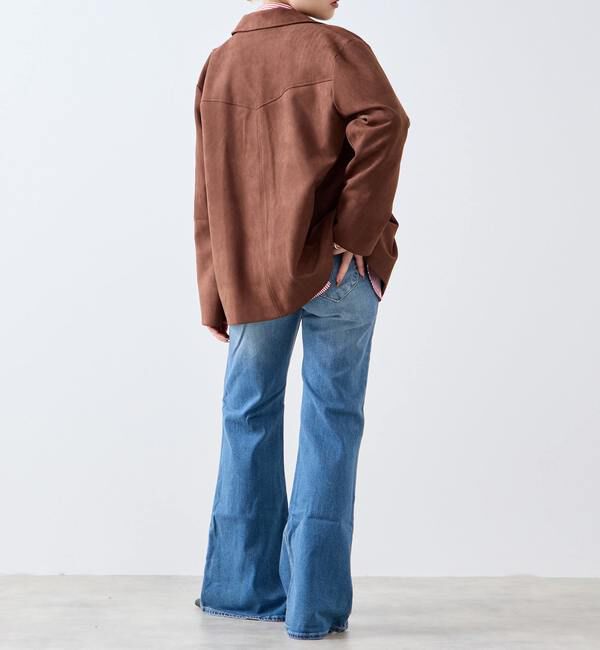 SOFFITTO「スウェード調ブルゾン」|ブルゾン・スタジャン|