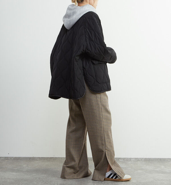 A_「【A_/エース】≪撥水加工≫ナイロンタフタキルティングブルゾン」|ブルゾン・スタジャン|