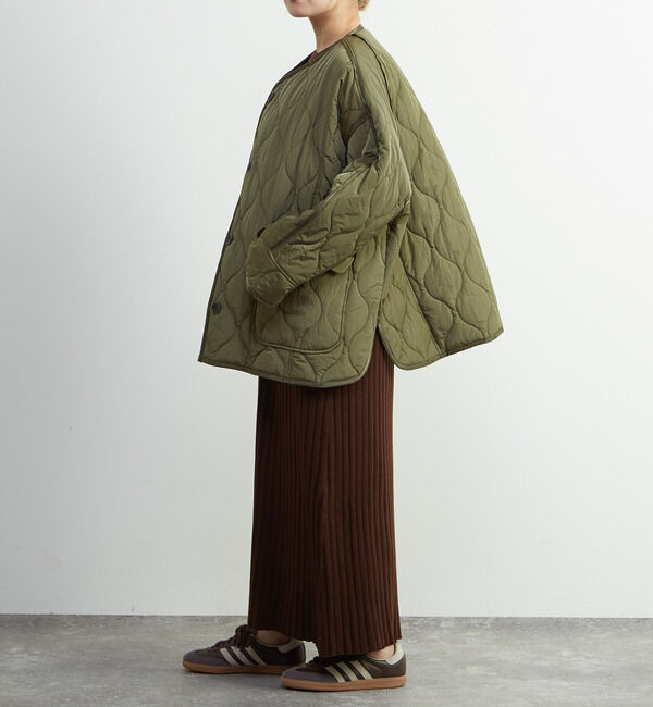 A_「【A_/エース】≪撥水加工≫ナイロンタフタキルティングブルゾン」|ブルゾン・スタジャン|