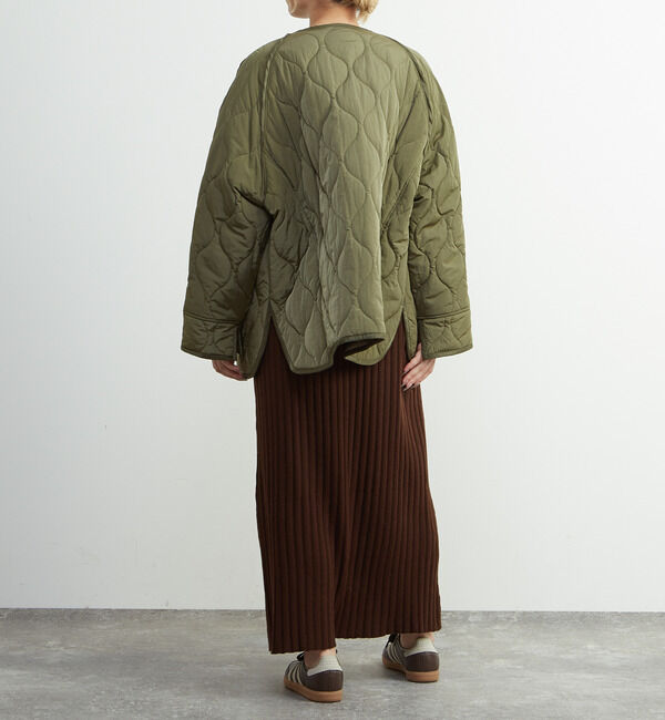 A_「【A_/エース】≪撥水加工≫ナイロンタフタキルティングブルゾン」|ブルゾン・スタジャン|