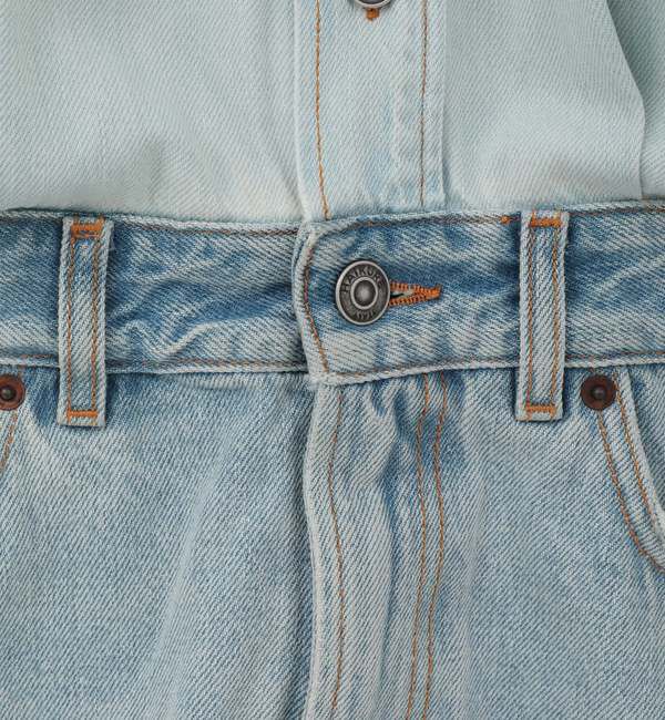 SOFFITTO「【HAIKURE/ハイクル】Tatum Lipari Blue Denim Dress」|チュニック|