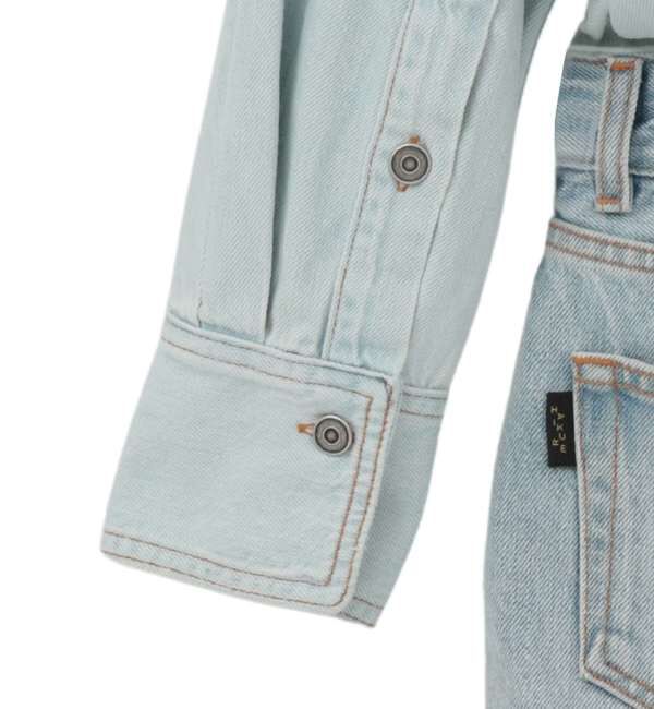 SOFFITTO「【HAIKURE/ハイクル】Tatum Lipari Blue Denim Dress」|チュニック|