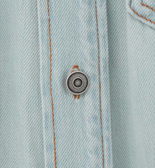 SOFFITTO「【HAIKURE/ハイクル】Tatum Lipari Blue Denim Dress」|チュニック|