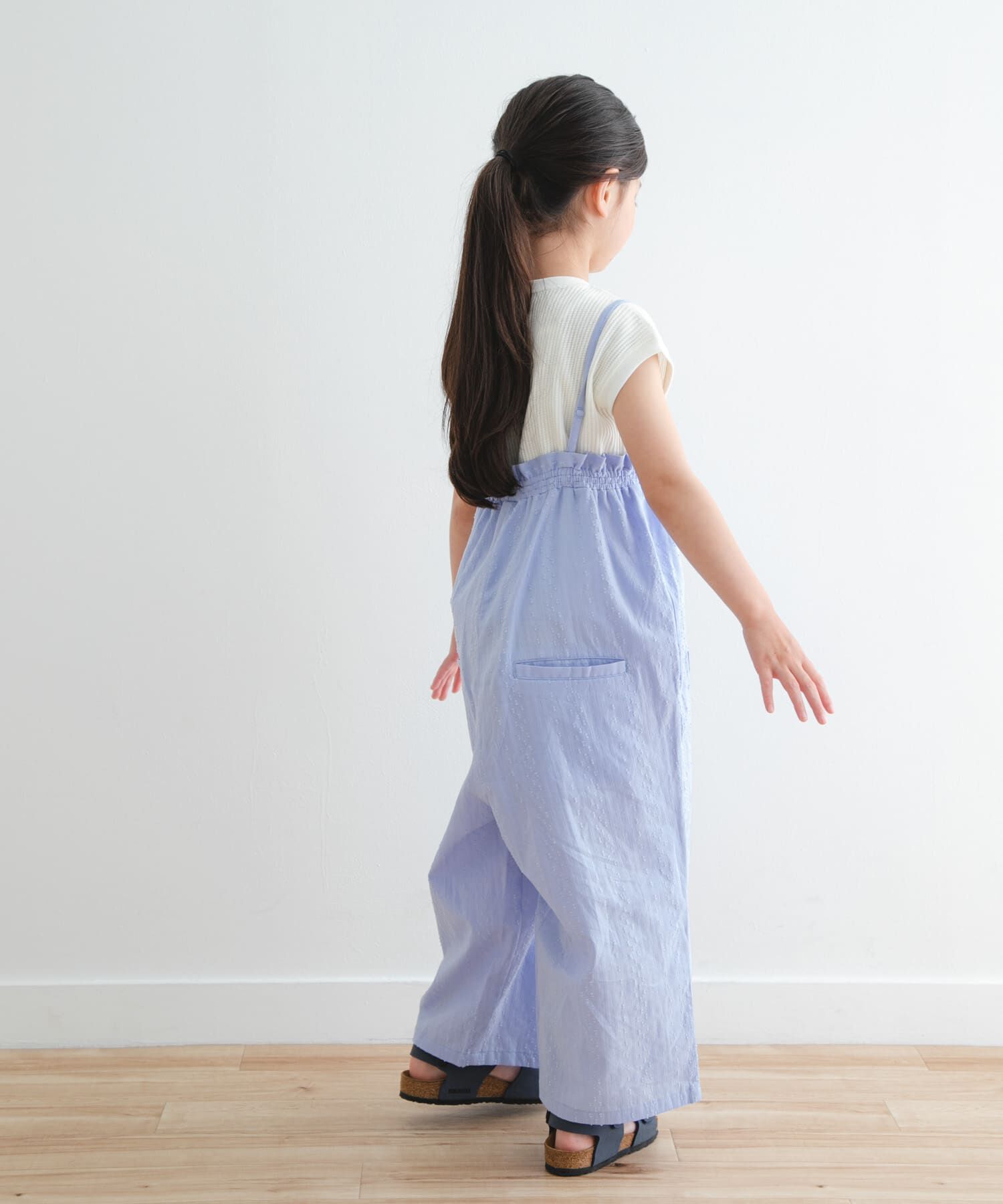 URBAN RESEARCH DOORS「フリルバギーキャミサロペット(KIDS)」|ワンピース|