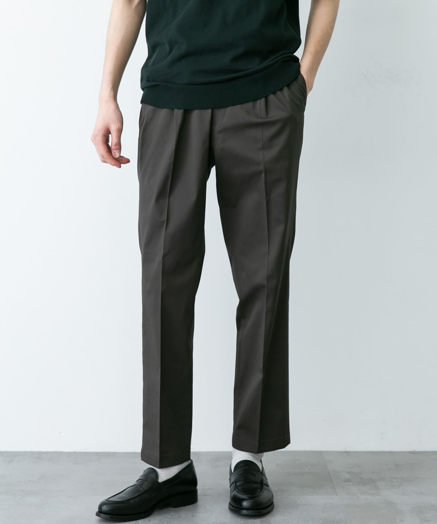 URBAN RESEARCH DOORS「LIFE STYLE TAILOR　ストレッチコットンパンツ」|スラックス|