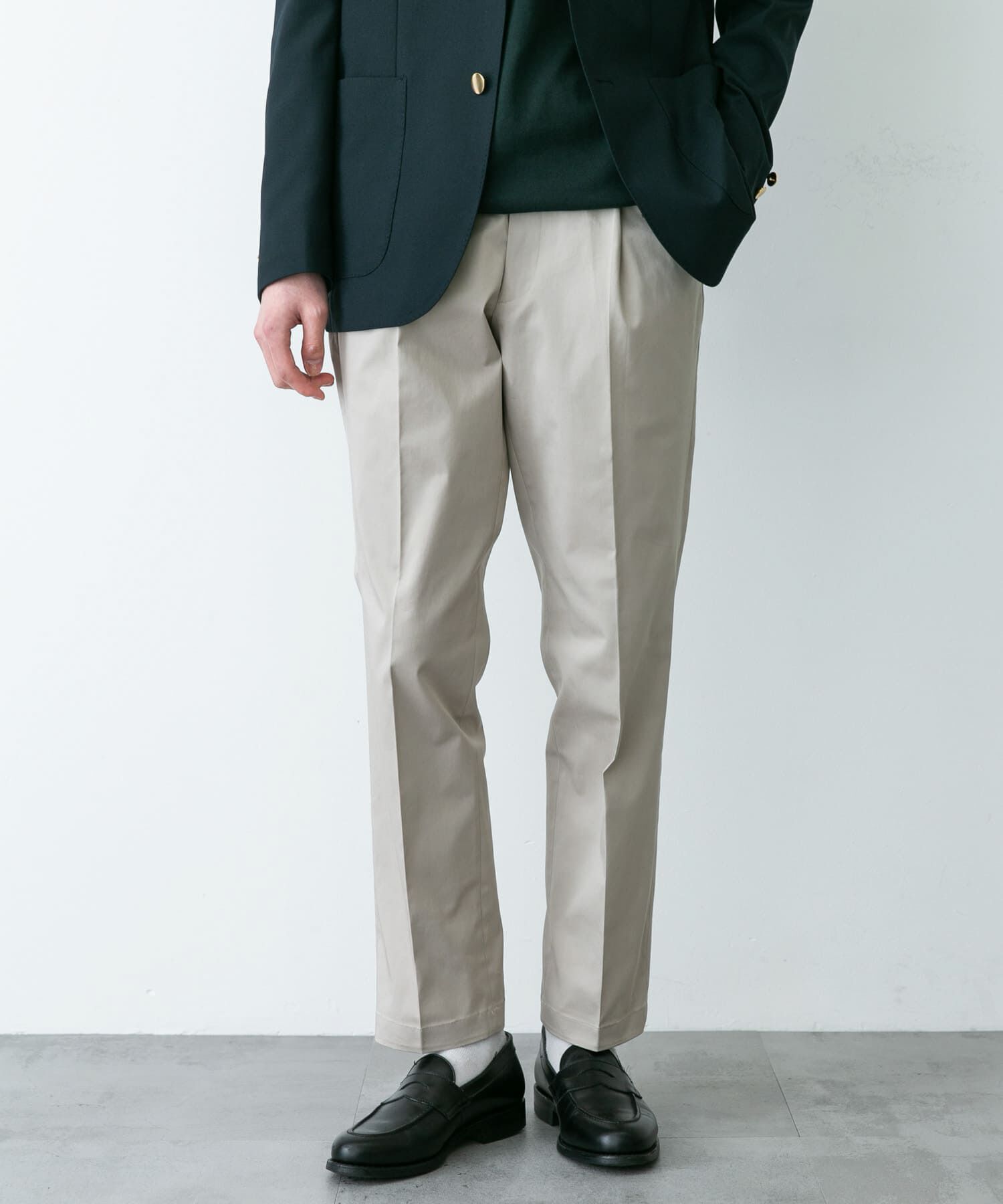 URBAN RESEARCH DOORS「LIFE STYLE TAILOR　ストレッチコットンパンツ」|スラックス|