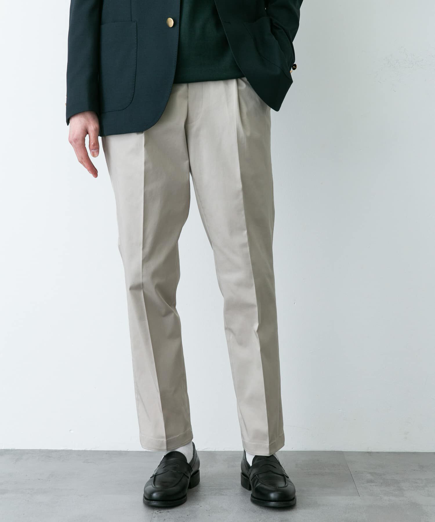 URBAN RESEARCH DOORS「LIFE STYLE TAILOR　ストレッチコットンパンツ」|スラックス|