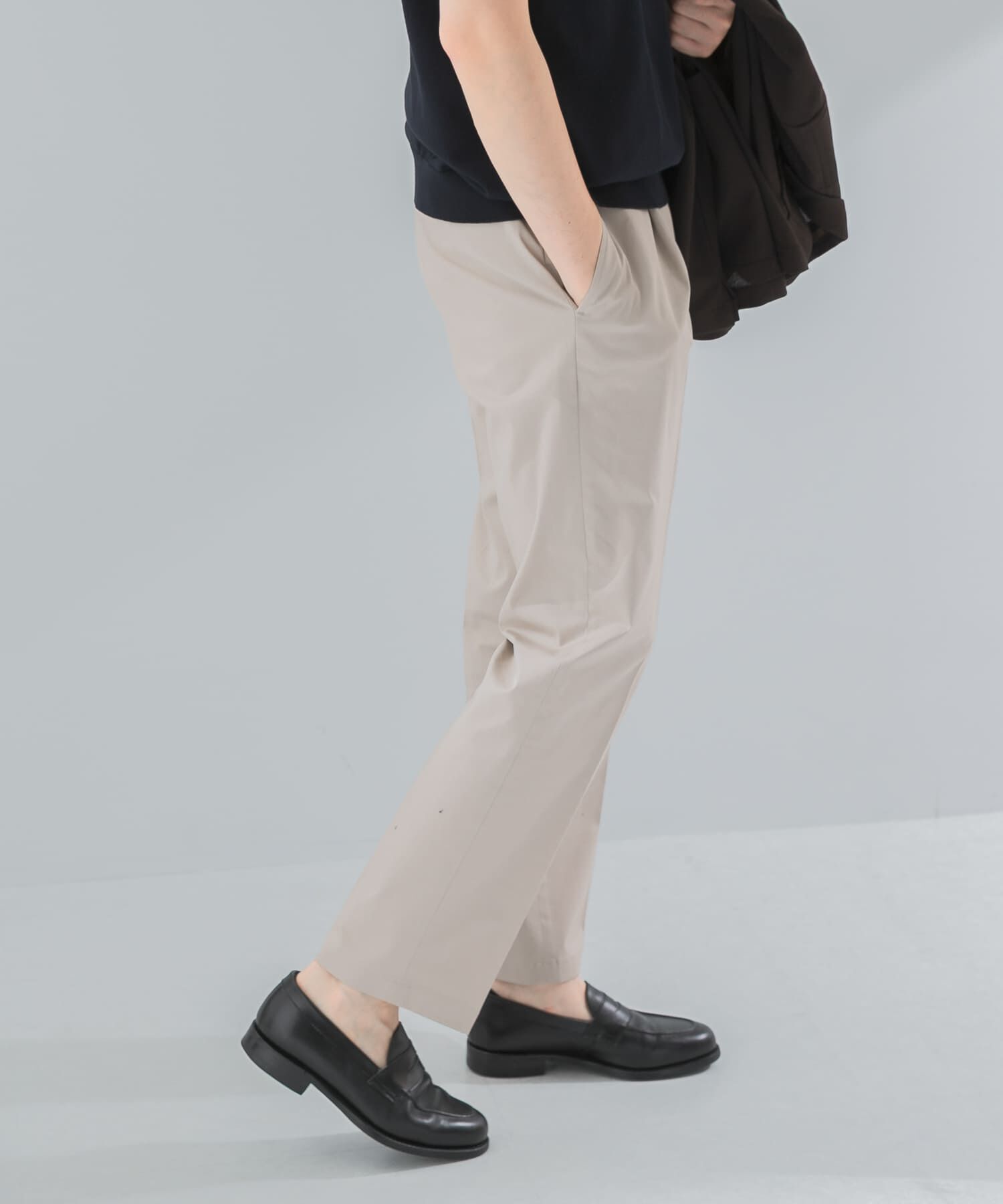 URBAN RESEARCH DOORS「LIFE STYLE TAILOR　ストレッチコットンパンツ」|スラックス|