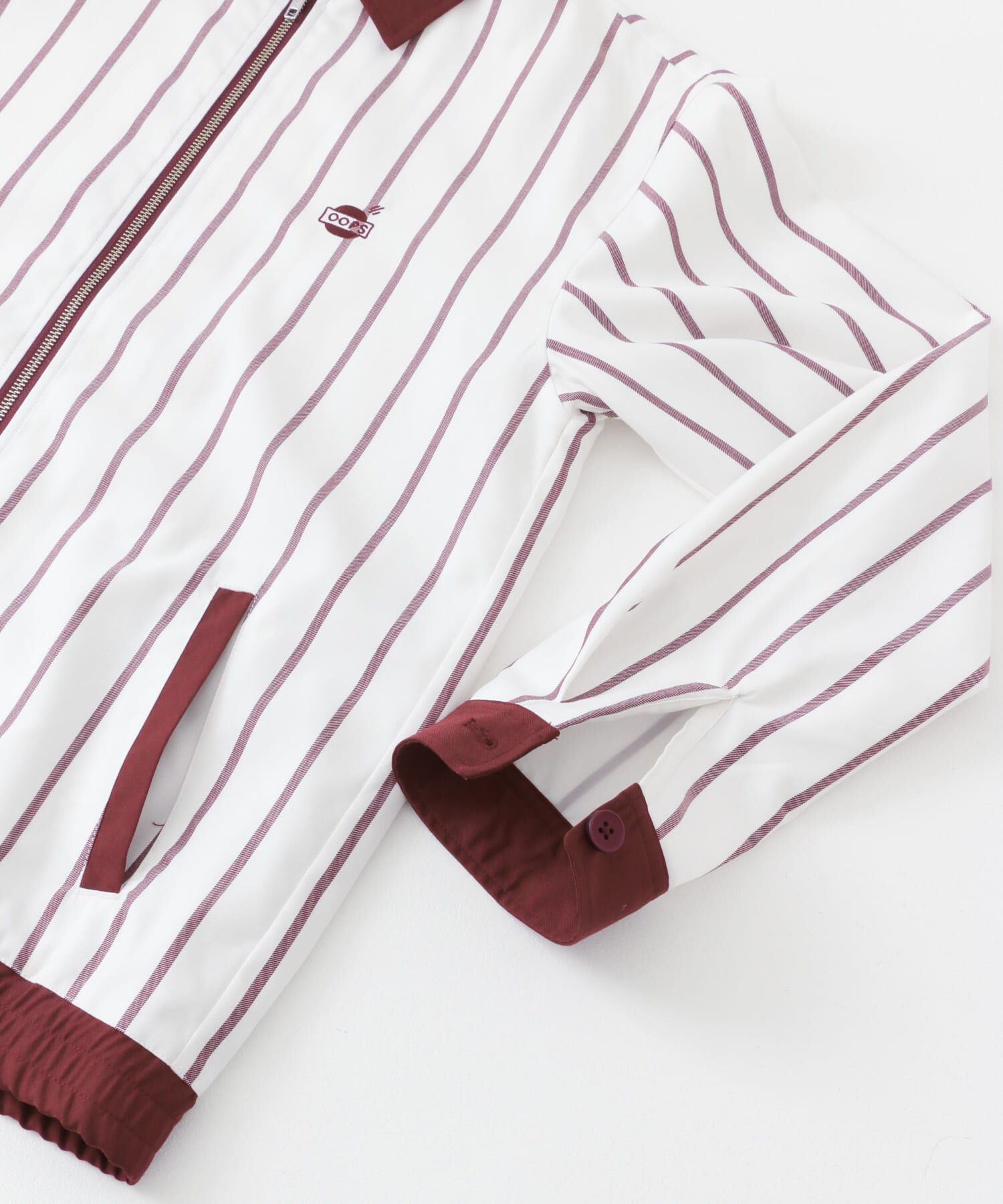 Sonny Label 「OOPS　先染めストライプブルゾン」|ブルゾン・スタジャン|