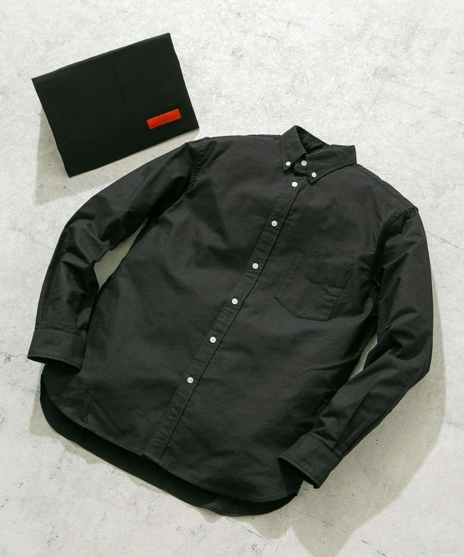 URBAN RESEARCH ROSSO「『WEB限定』『XXLｻｲｽﾞあり』『抗菌/消臭』ﾊｲﾊﾟﾌｫｰﾏﾝｽｵｯｸ」|シャツ・ブラウス|ブラック