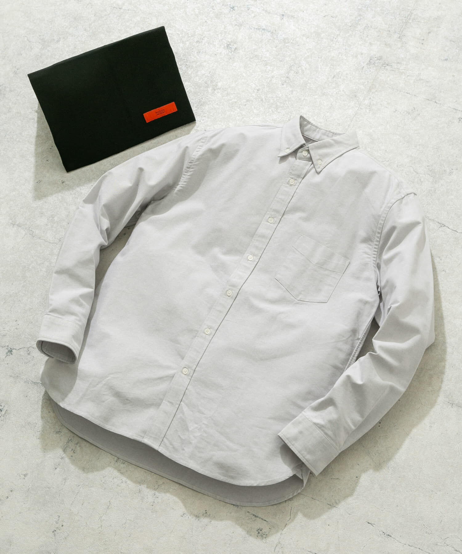 URBAN RESEARCH ROSSO「『WEB限定』『XXLｻｲｽﾞあり』『抗菌/消臭』ﾊｲﾊﾟﾌｫｰﾏﾝｽｵｯｸ」|シャツ・ブラウス|グレー