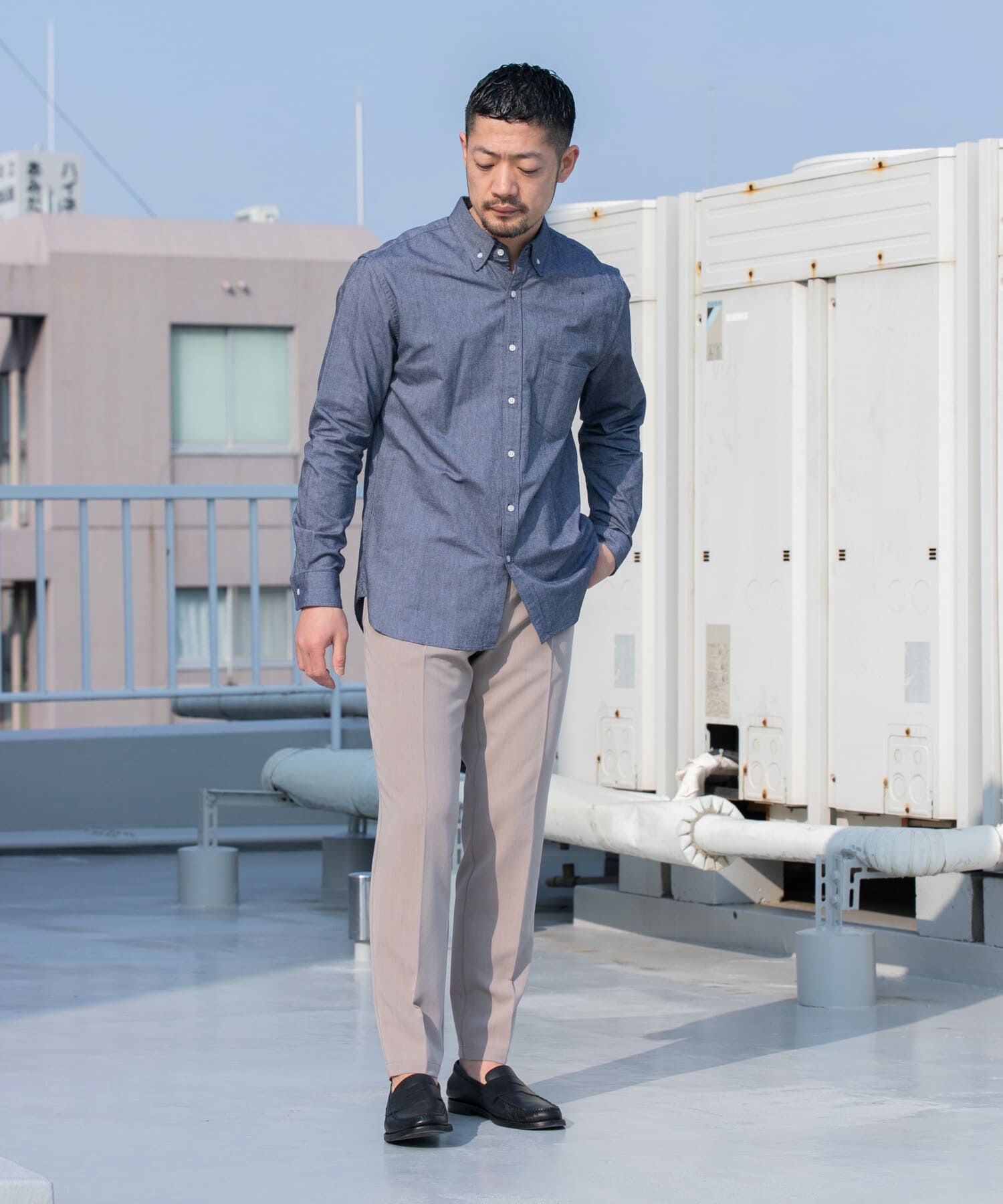 URBAN RESEARCH ROSSO「『WEB限定』『XXLｻｲｽﾞあり』『抗菌/消臭』ﾊｲﾊﾟﾌｫｰﾏﾝｽｵｯｸ」|シャツ・ブラウス|