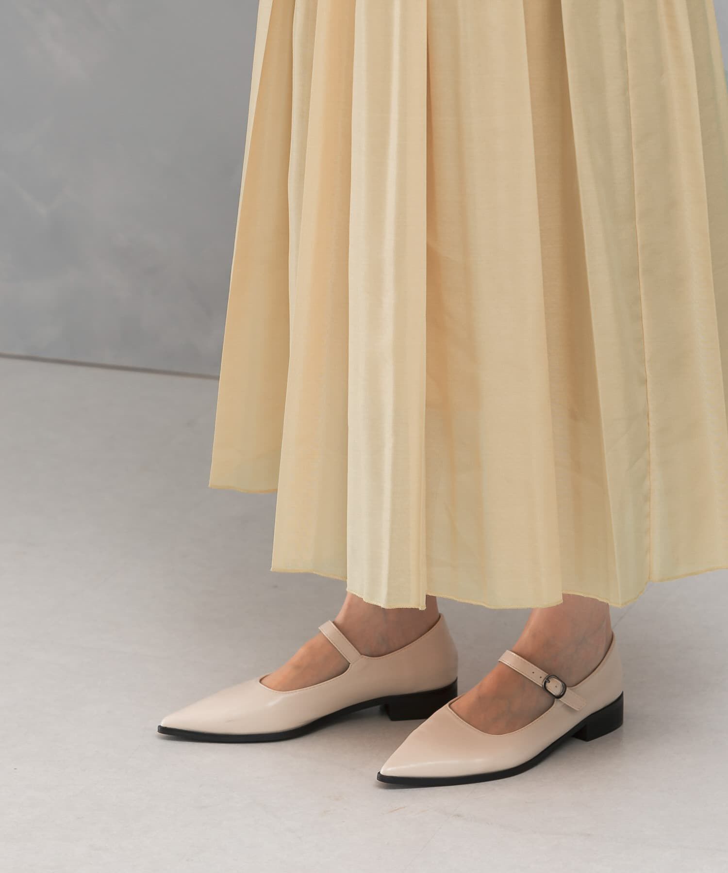 URBAN RESEARCH ROSSO「オーガンジープリーツスカート」|スカート|