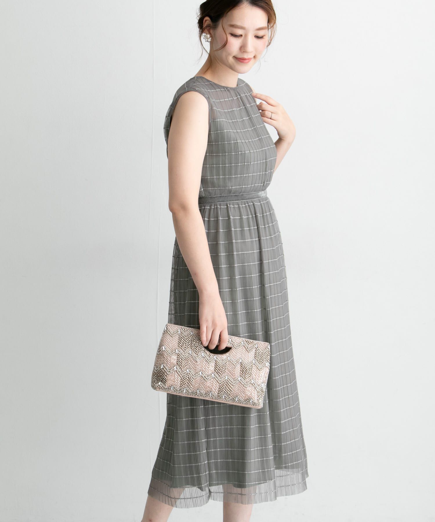 URBAN RESEARCH ROSSO「ボーダーチュールドレス」|ワンピース|