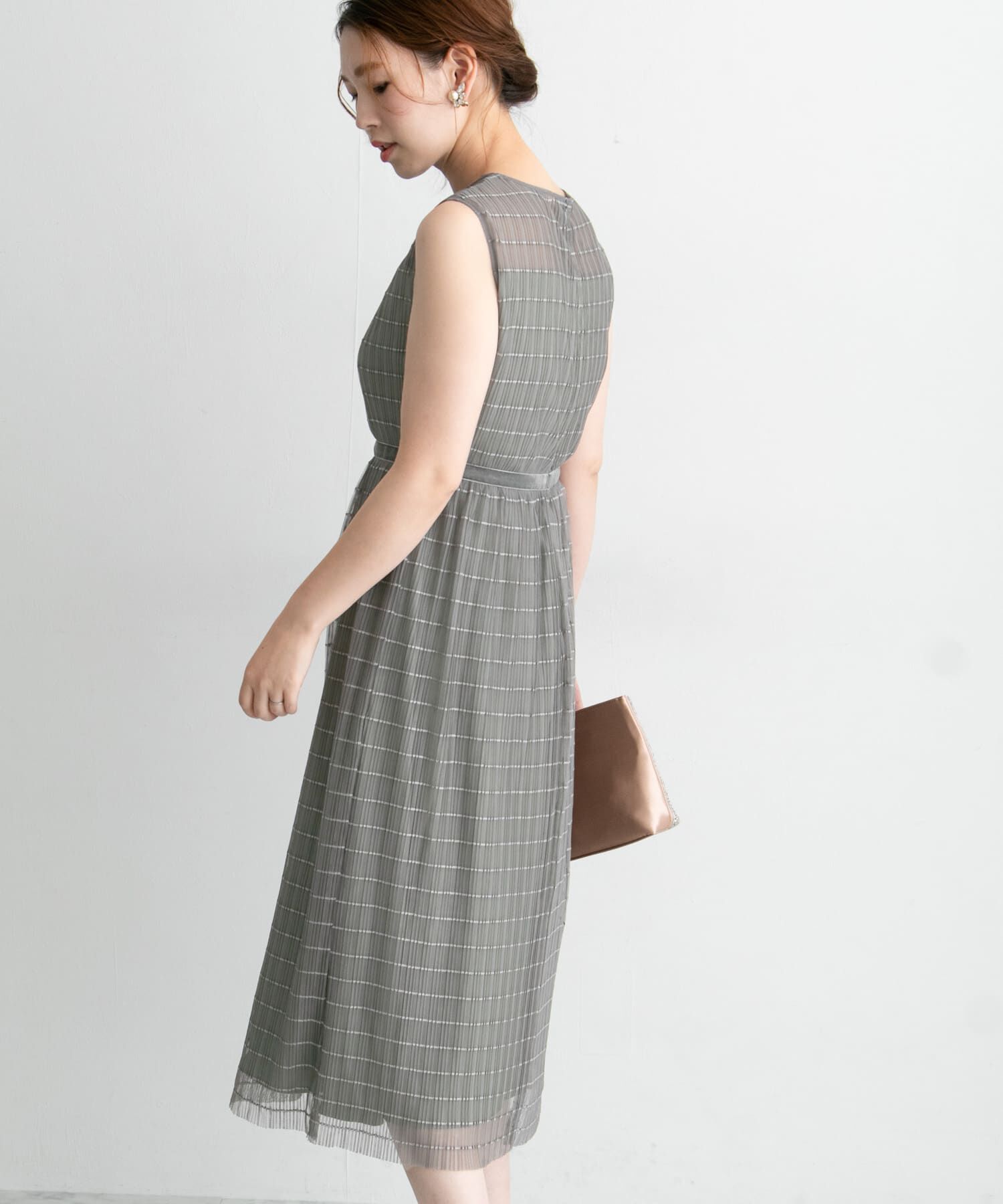 URBAN RESEARCH ROSSO「ボーダーチュールドレス」|ワンピース|