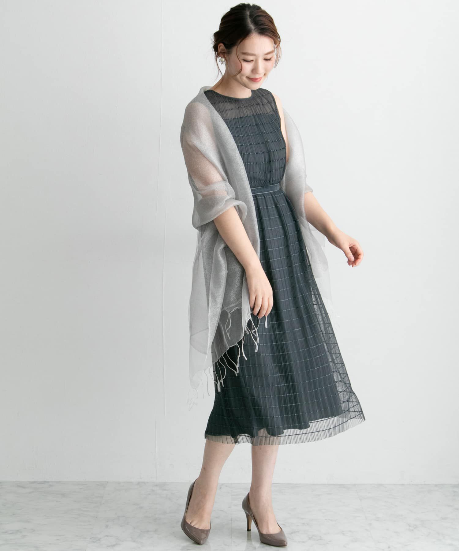 URBAN RESEARCH ROSSO「ボーダーチュールドレス」|ワンピース|