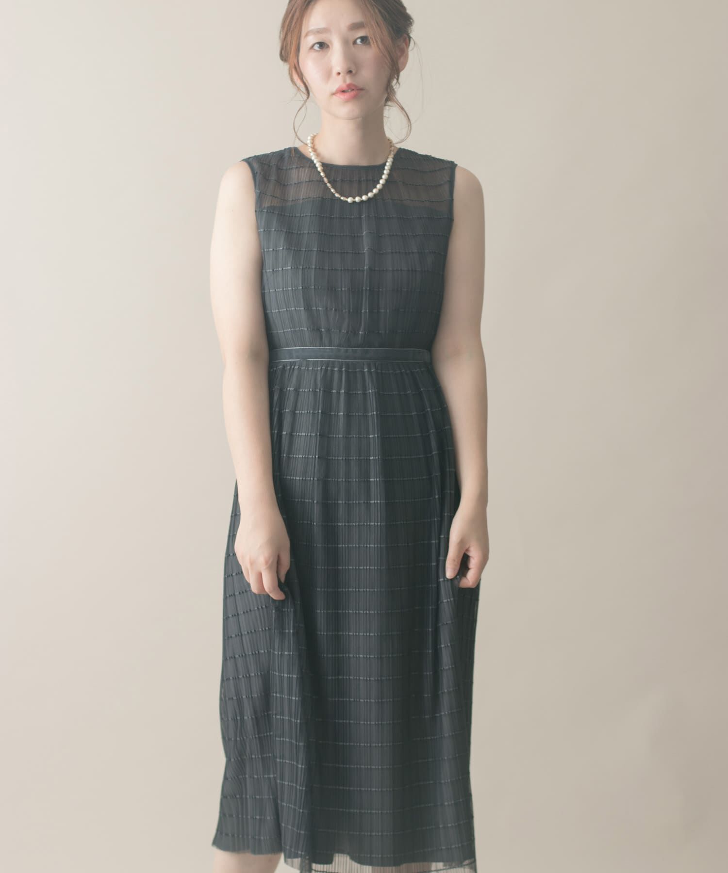 URBAN RESEARCH ROSSO「ボーダーチュールドレス」|ワンピース|