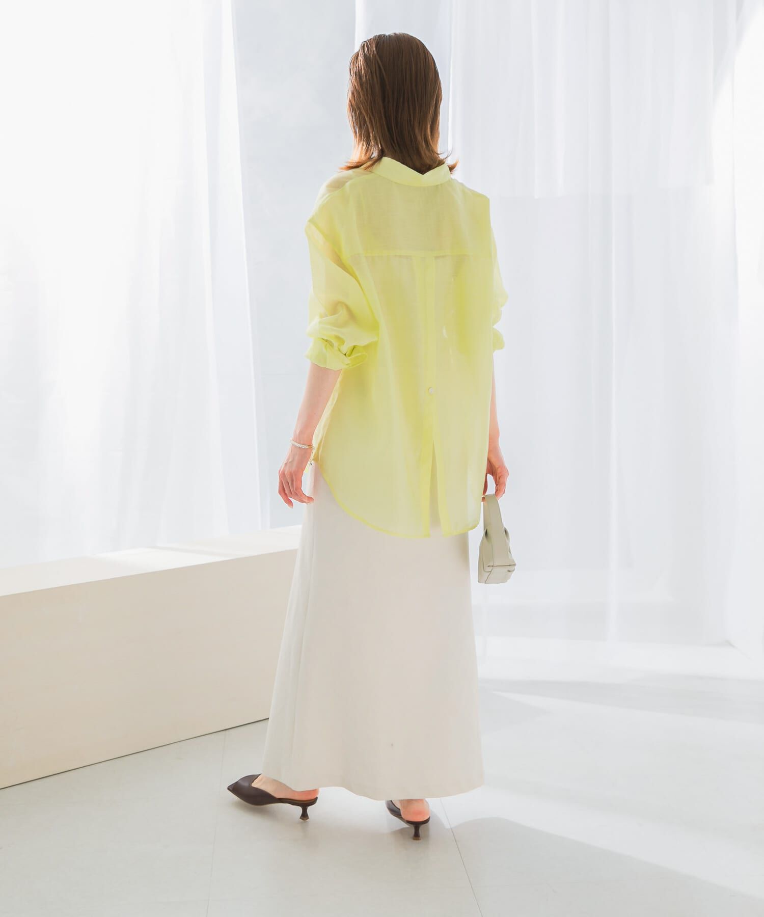 URBAN RESEARCH ROSSO「接触冷感リネン混バイヤススカート」|スカート|