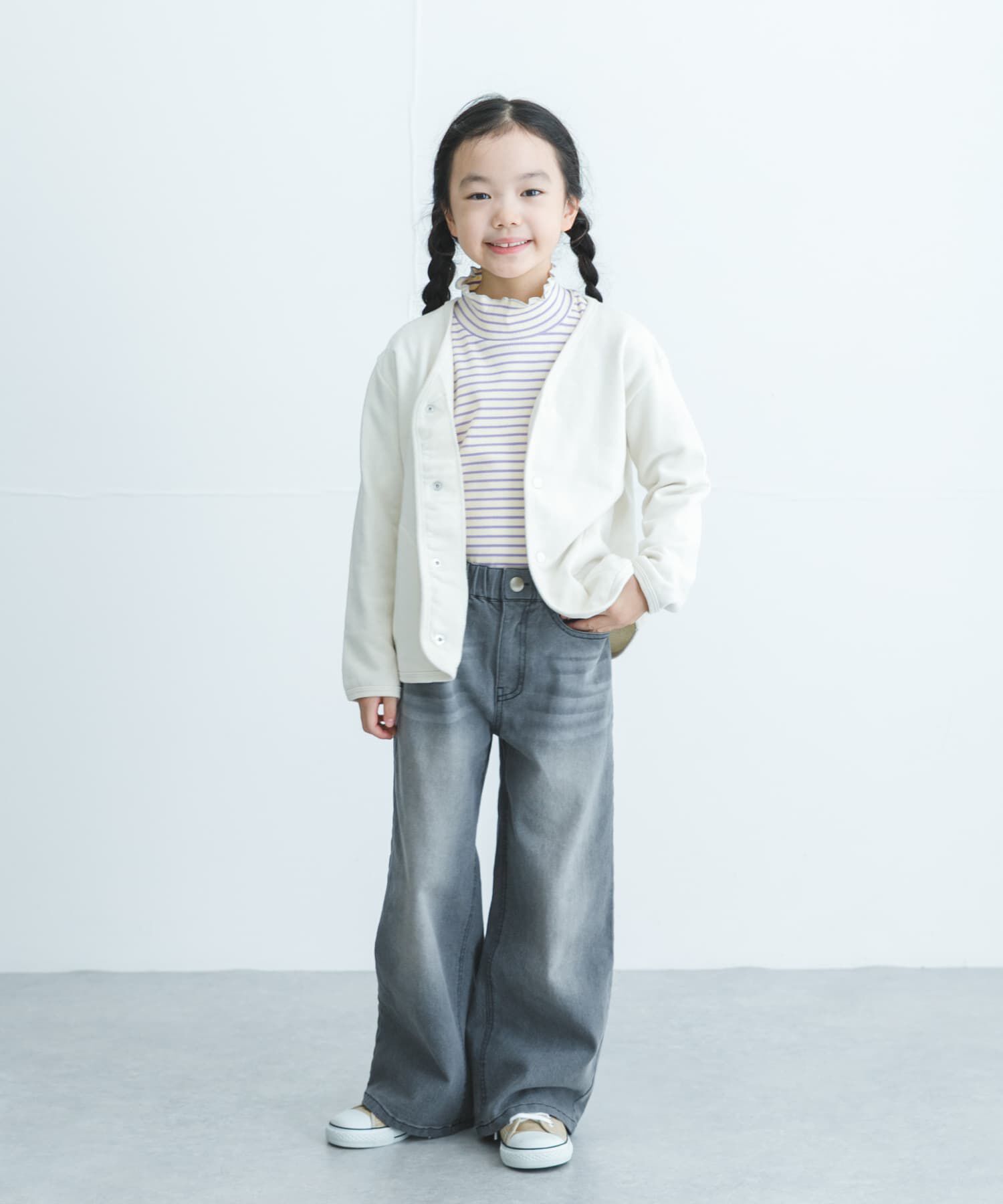 URBAN RESEARCH DOORS「裏毛Vネックカーディガン(KIDS)」|その他|