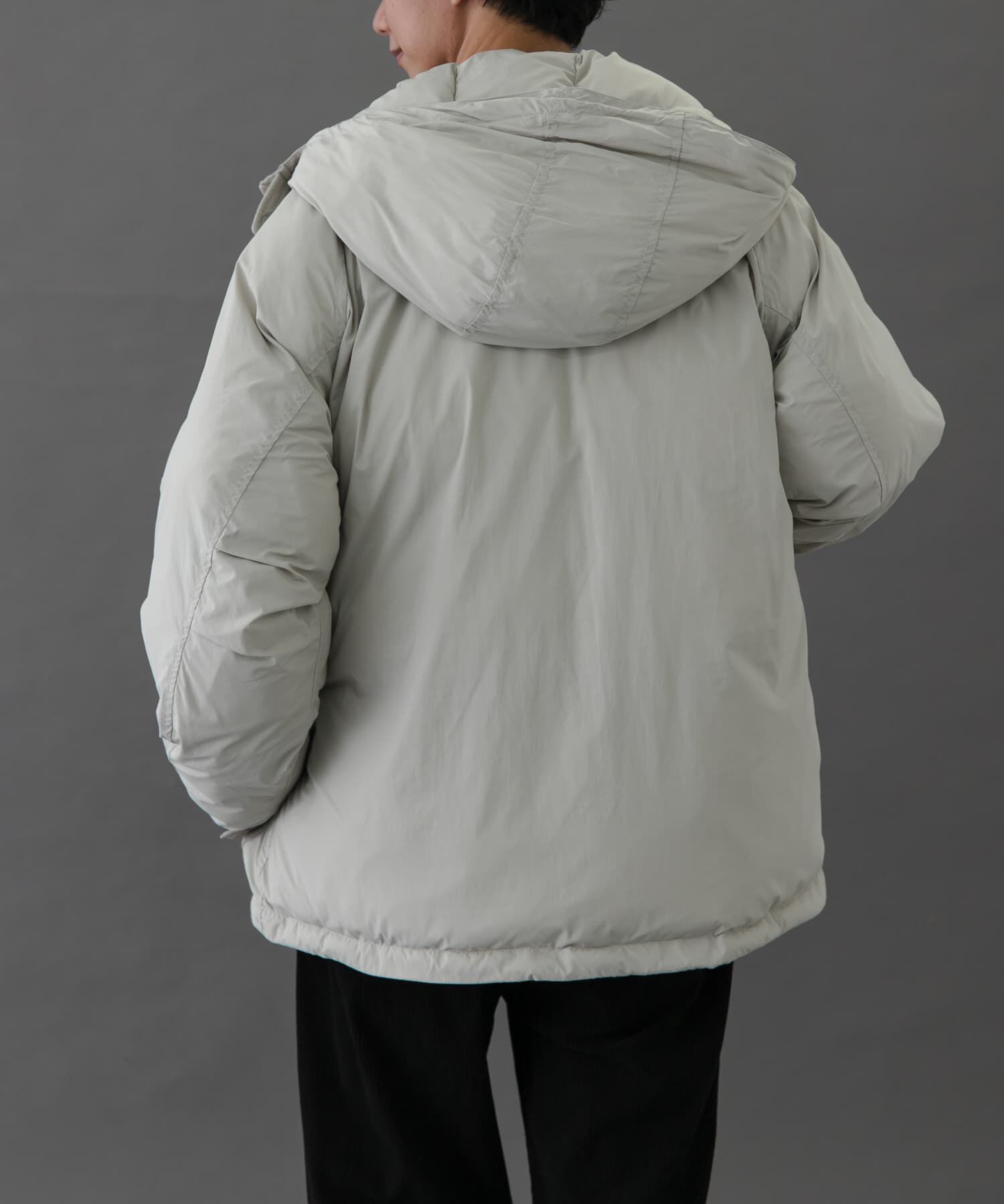 URBAN RESEARCH DOORS「FORK&SPOON 　SORONAフーディーブルゾン」|ブルゾン・スタジャン|