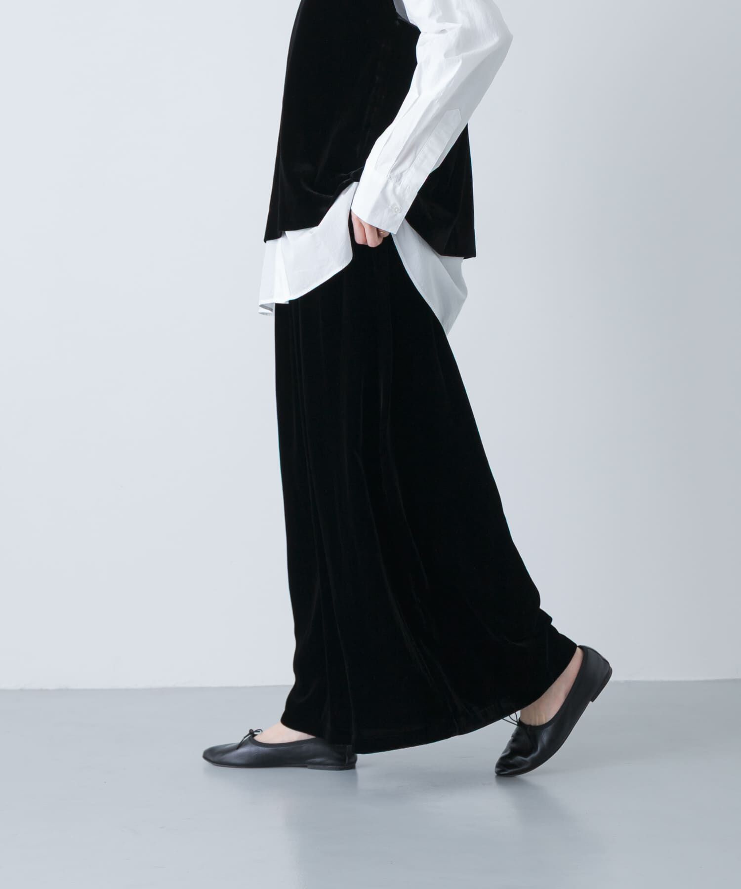 かぐれ「レーヨンシルクベルベットスカート」|スカート|