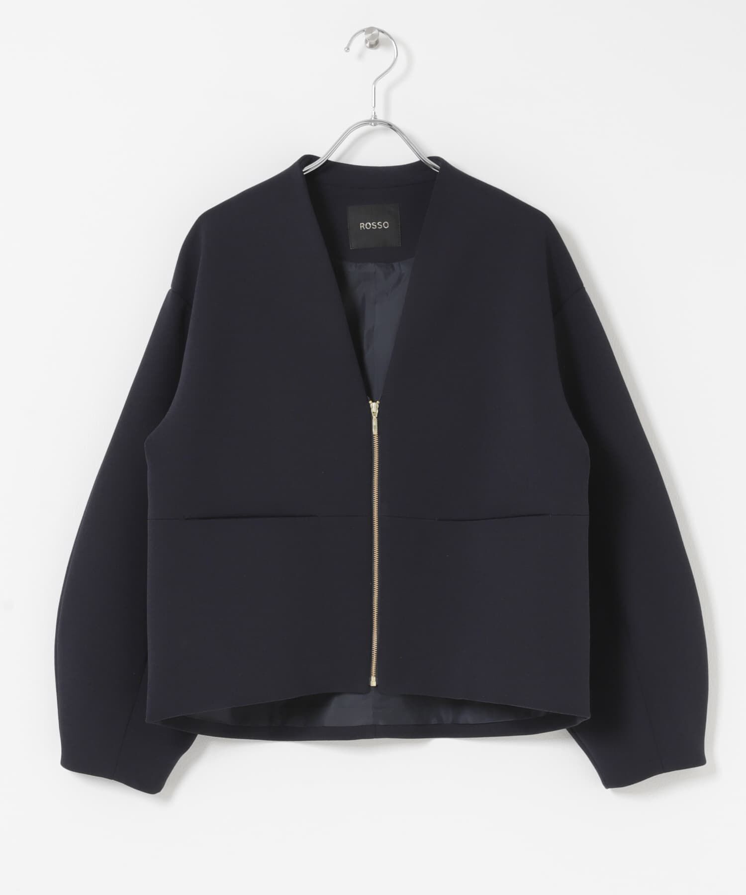 URBAN RESEARCH ROSSO「ストレッチジョーゼットブルゾン」|ブルゾン・スタジャン|