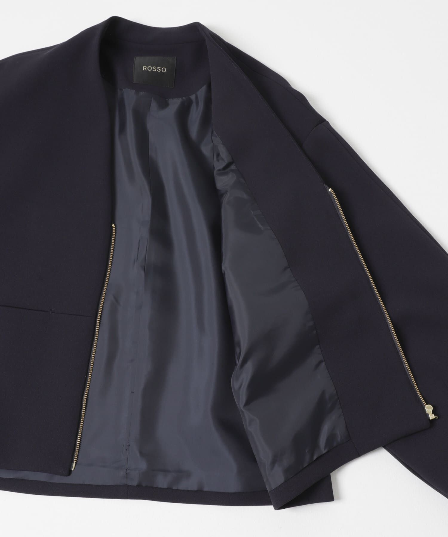 URBAN RESEARCH ROSSO「ストレッチジョーゼットブルゾン」|ブルゾン・スタジャン|