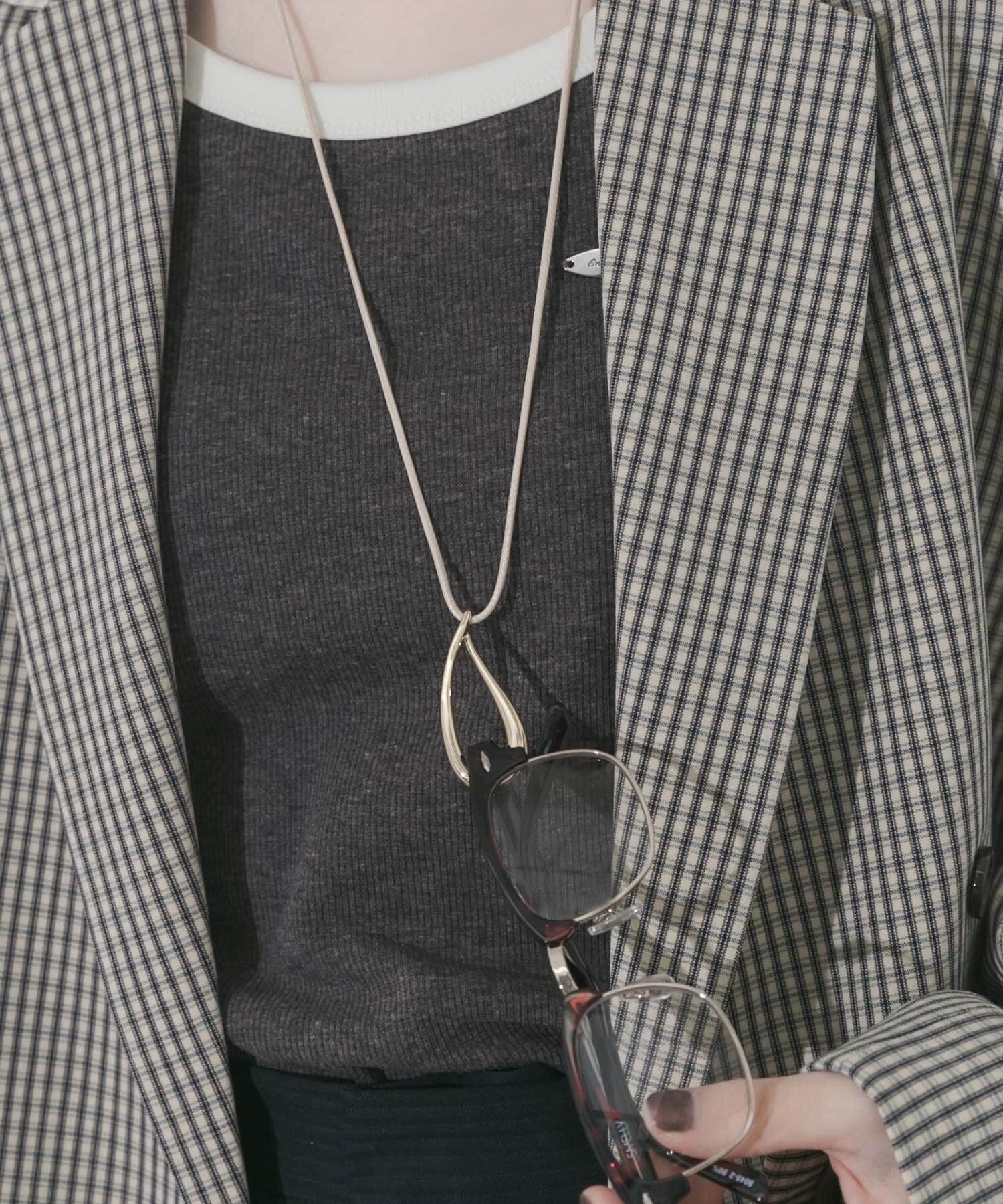 SMELLY「ニュアンスメタルメガネホルダー」|メガネ|