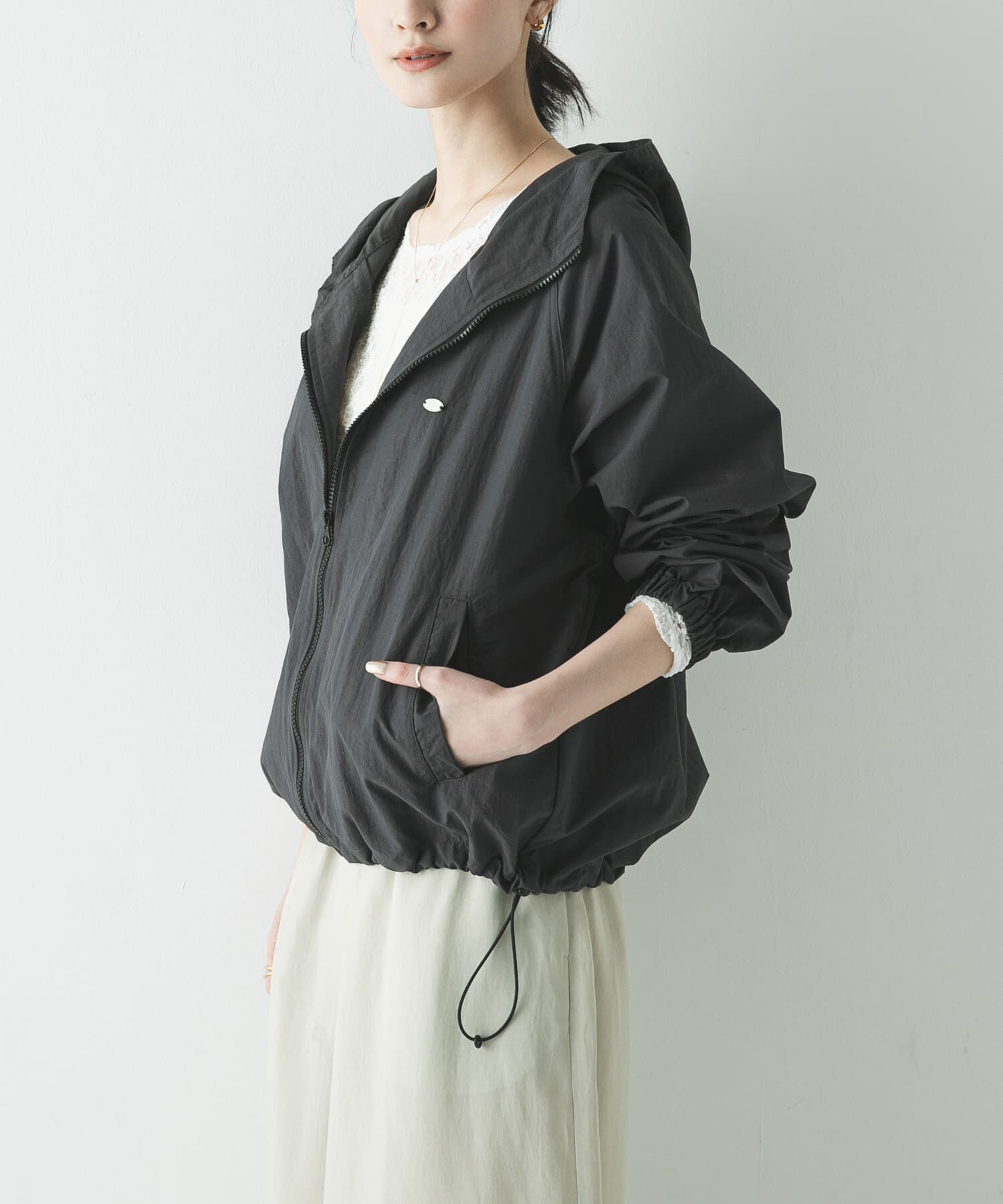 URBAN RESEARCH「『別注』La Hutte&times;URBAN RESEARCH　ナイロンブルゾン」|ブルゾン・スタジャン|