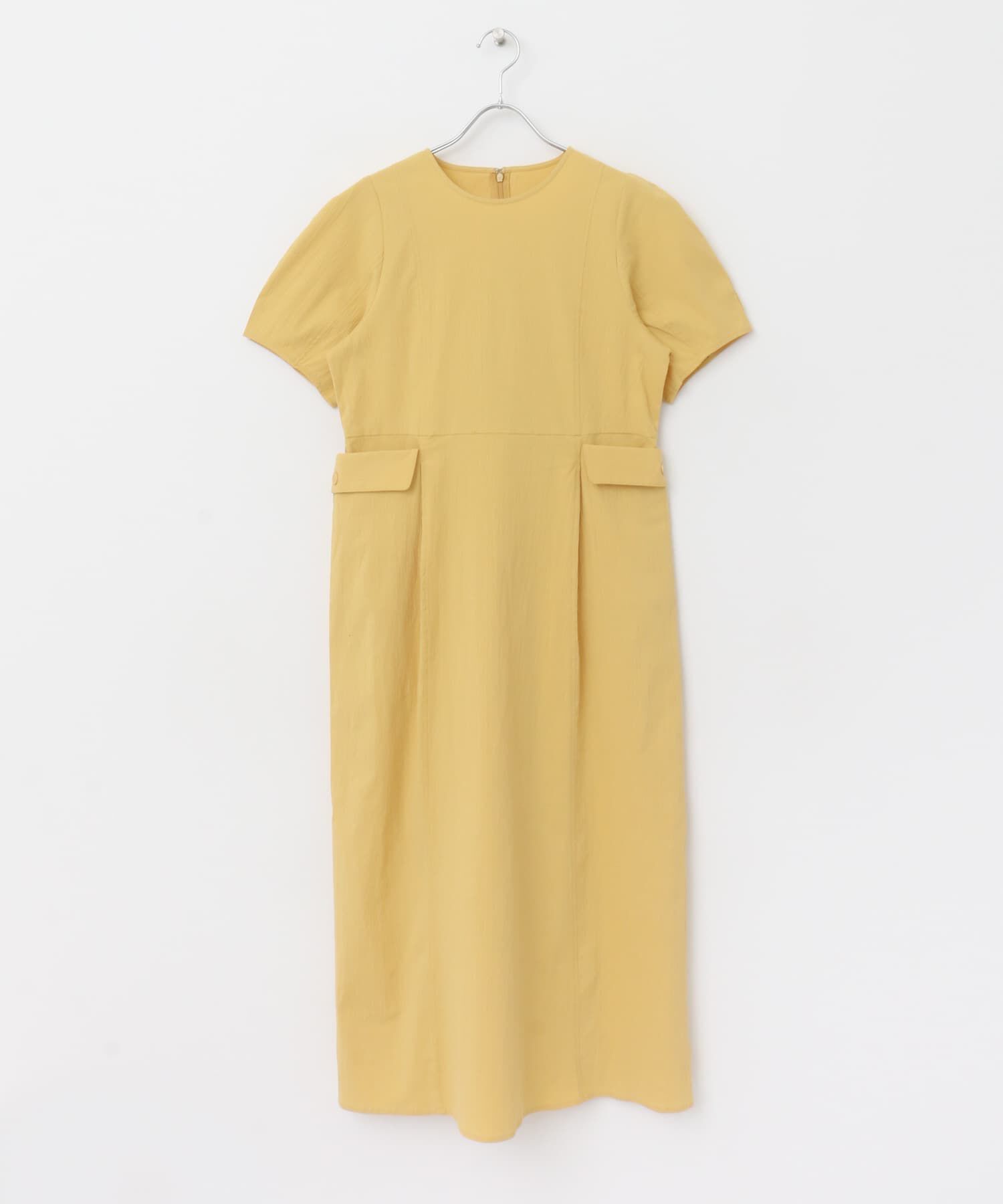  「サイドポケットコクーンワンピース」|ワンピース|