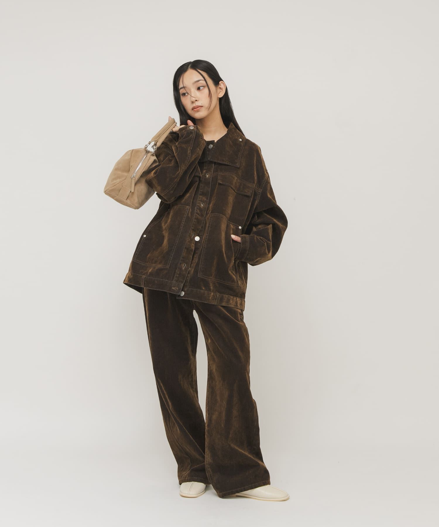  「ドロップファスナーデザインボストンBAG」|ボストンバッグ|