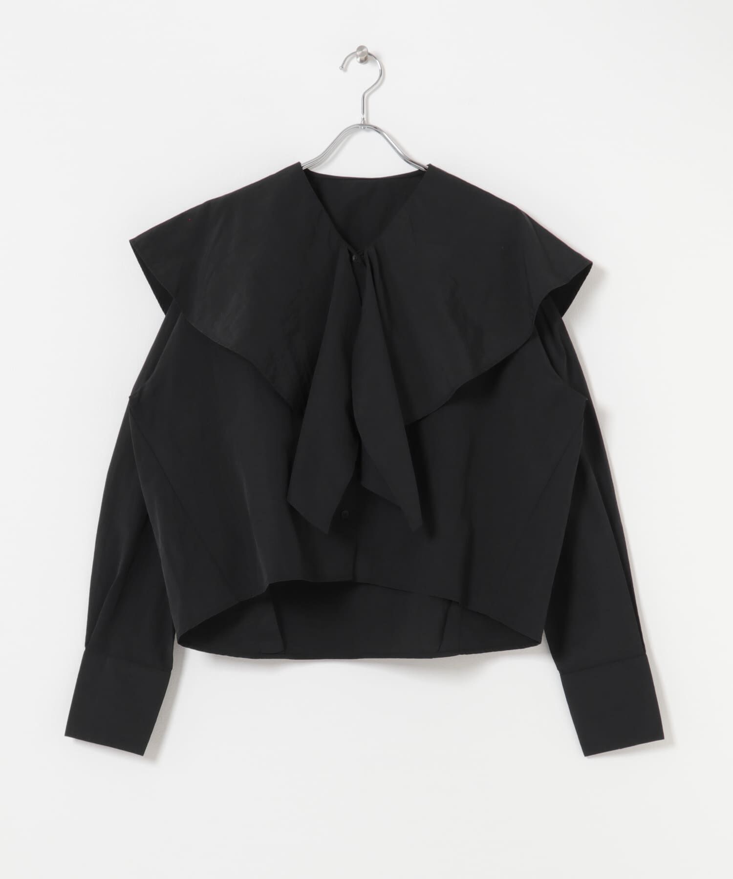  「ラッフルBIGカラーブラウス」|シャツ・ブラウス|