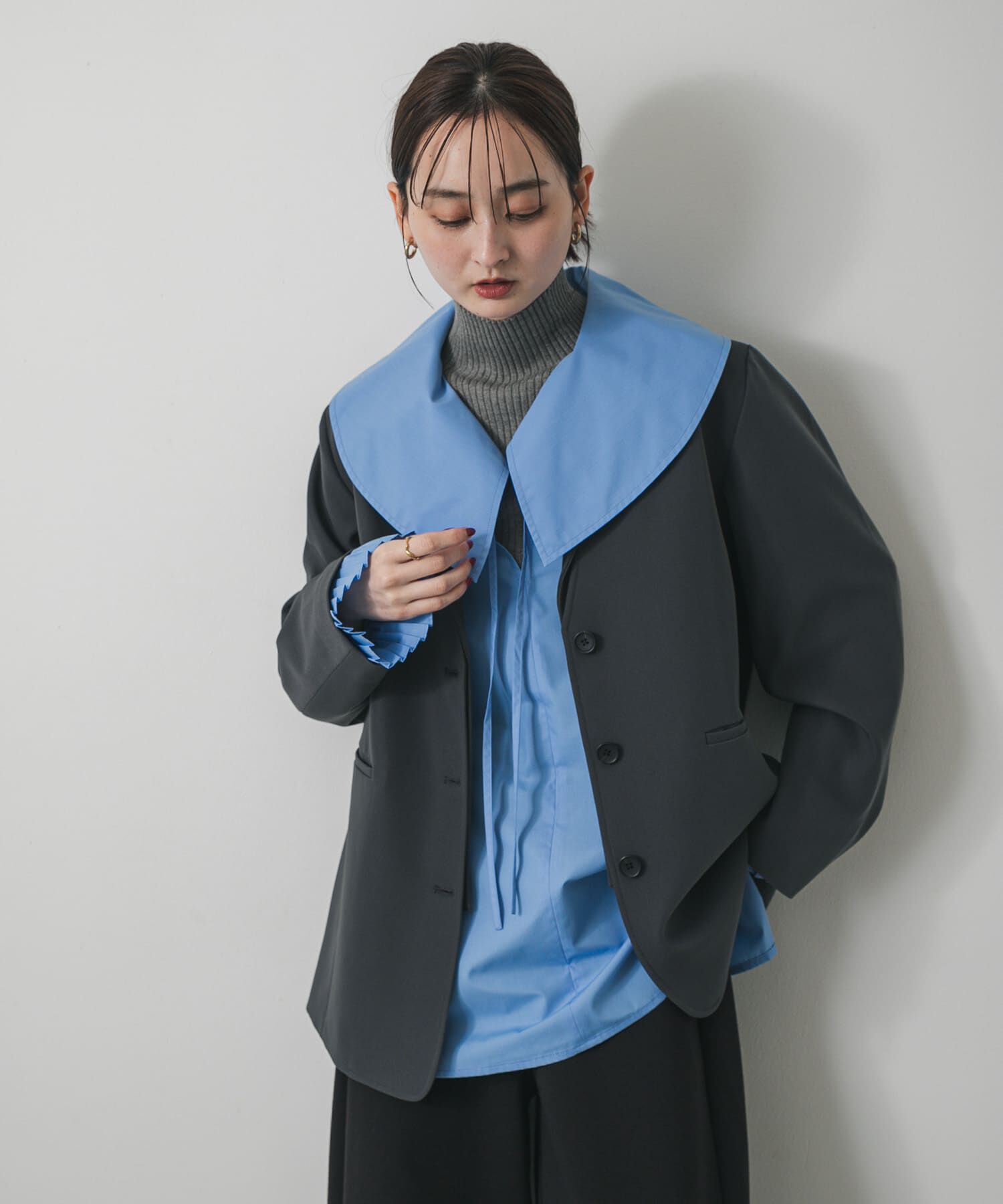 SENSE OF PLACE by URBAN RESEARCH「2WAYルーズジャケット」|その他|チャコールグレー