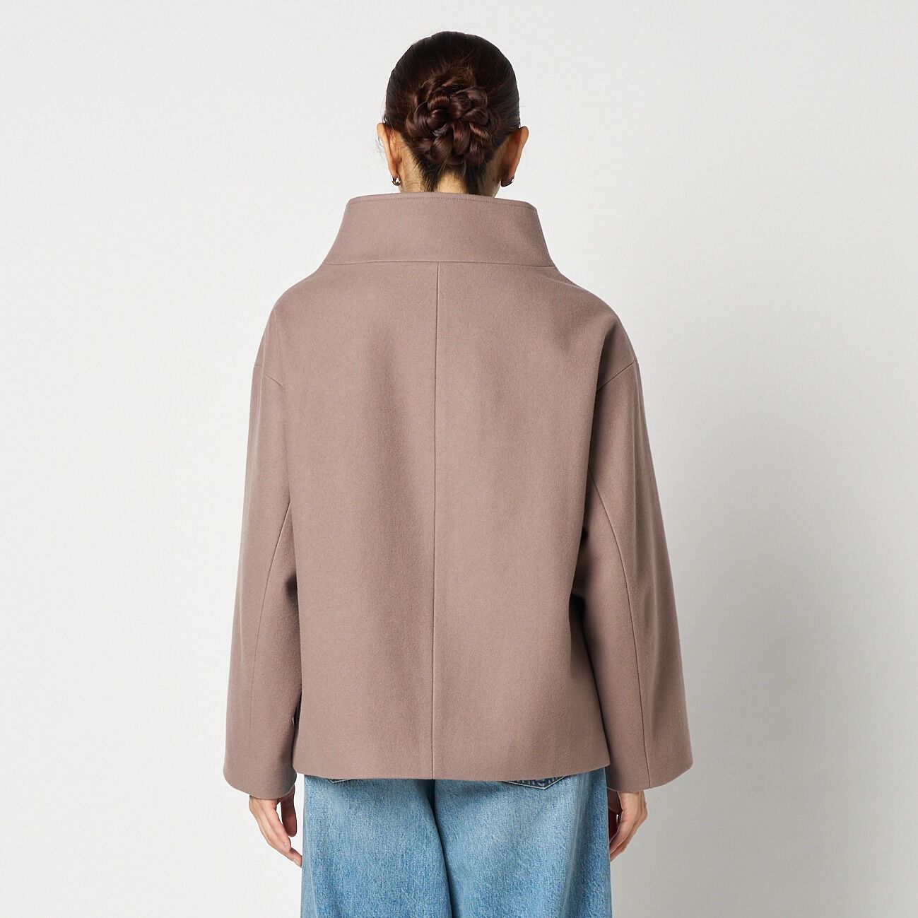 HELIOPOLE「HELIOPOLE WOOL STAND COLLAR BLOUSON」|ブルゾン・スタジャン|