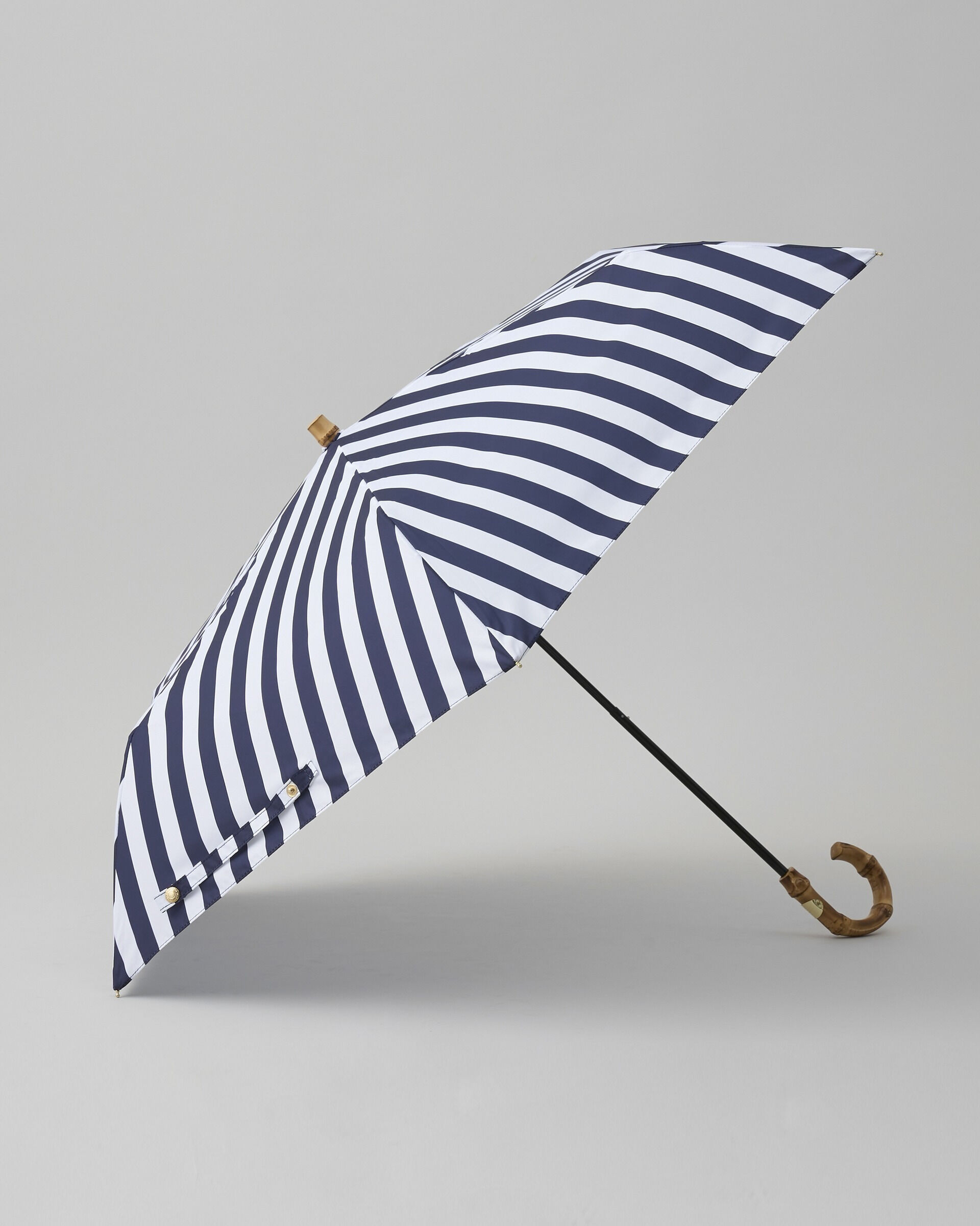 Traditional Weatherwear「【軽量】FOLDING BAMBOO MINI」|傘|ﾈｲﾋﾞｰ&times;ｵﾌﾎﾜｲﾄ