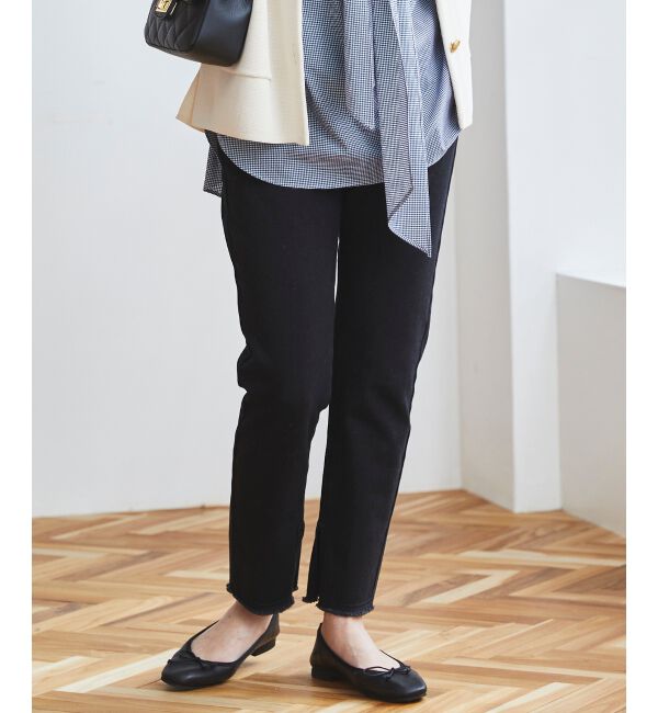  「2WAYストレッチデニムスリムパンツ」|デニム|