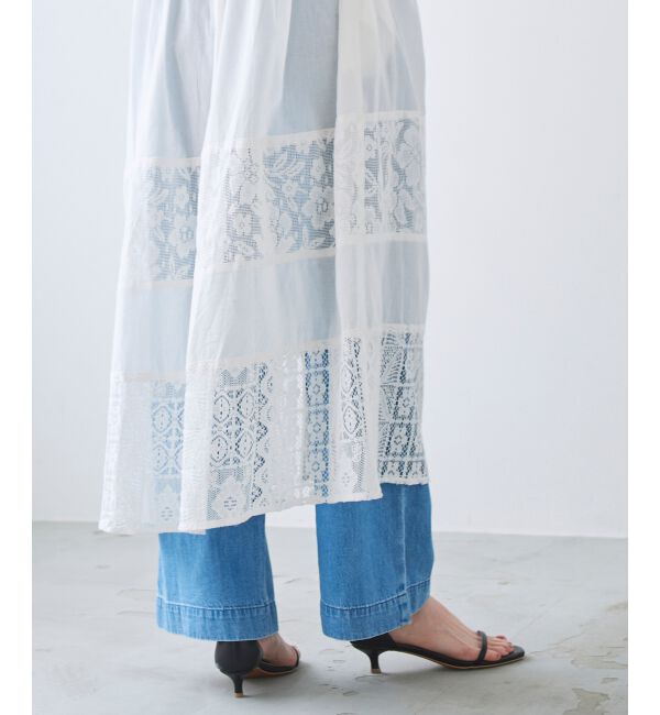 le.coeur blanc「ライトオンスデニムバギーパンツ」|デニム|