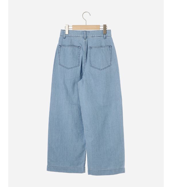 le.coeur blanc「ライトオンスデニムバギーパンツ」|デニム|