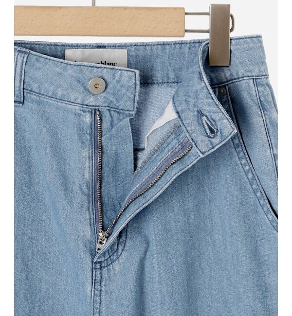 le.coeur blanc「ライトオンスデニムバギーパンツ」|デニム|