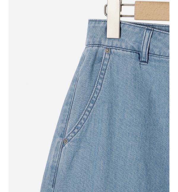 le.coeur blanc「ライトオンスデニムバギーパンツ」|デニム|