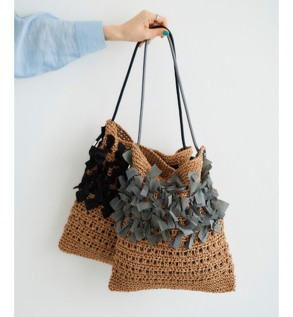 le.coeur blanc「ペーパーリボンショルダー」|ショルダー・メッセンジャー|