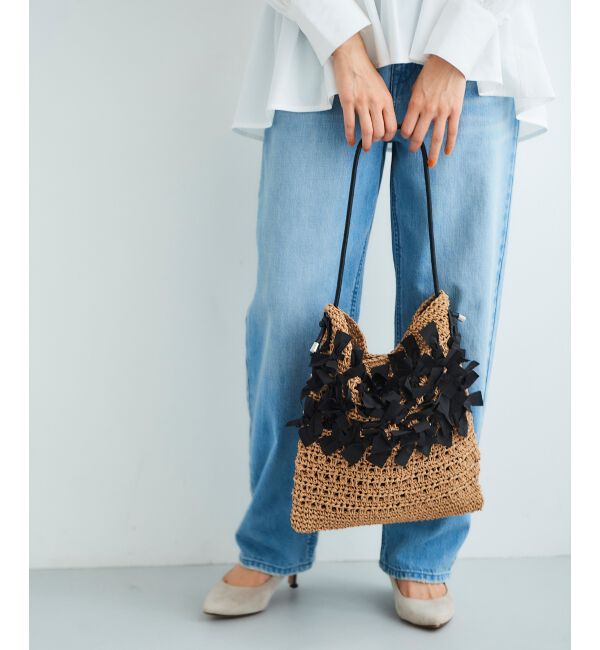 le.coeur blanc「ペーパーリボンショルダー」|ショルダー・メッセンジャー|