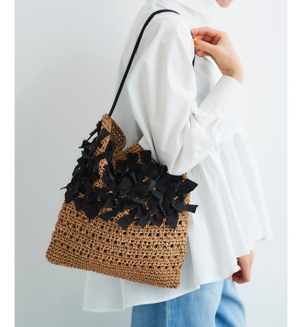 le.coeur blanc「ペーパーリボンショルダー」|ショルダー・メッセンジャー|