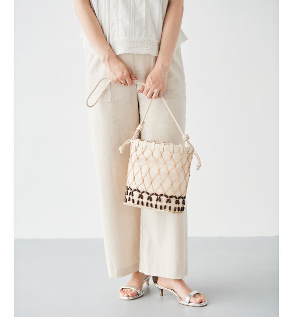 le.coeur blanc「BAGMATI レザー&times;コードショルダー」|ショルダー・メッセンジャー|