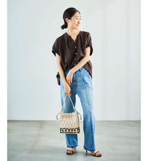 le.coeur blanc「BAGMATI レザー&times;コードショルダー」|ショルダー・メッセンジャー|